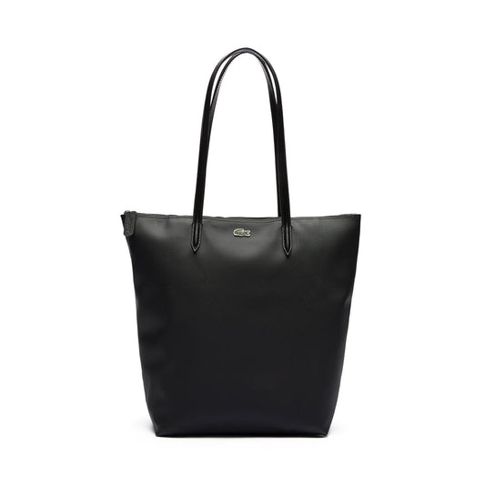 Lacoste L.12.12 Concept Vertical Zip Tote Bag Black  - NF1890PO-000