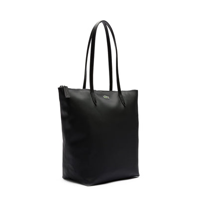 Lacoste L.12.12 Concept Vertical Zip Tote Bag Black  - NF1890PO-000