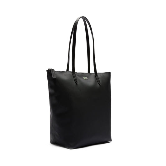 Lacoste L.12.12 Concept Vertical Zip Tote Bag Black  - NF1890PO-000