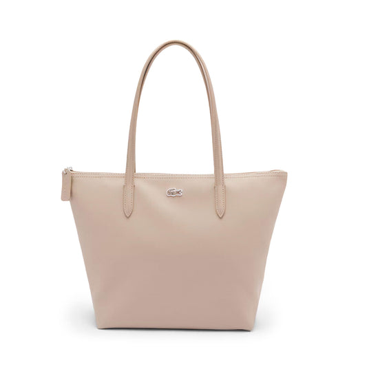 Lacoste Small L.12.12 Concept Tote Simply Taupe  - NF2037PK-Q47