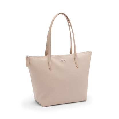 Lacoste Small L.12.12 Concept Tote Simply Taupe  - NF2037PK-Q47
