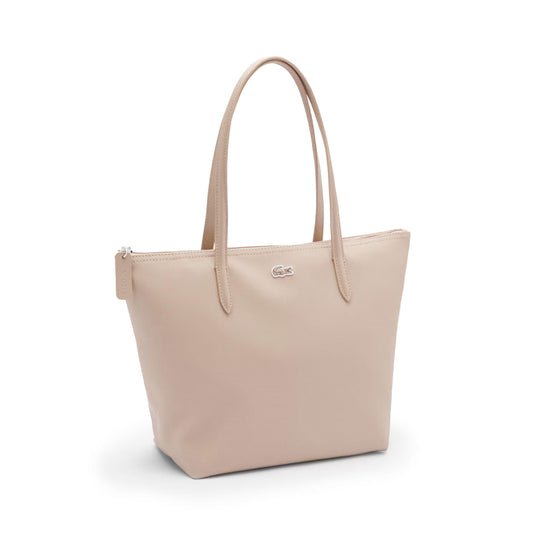 Lacoste Small L.12.12 Concept Tote Simply Taupe  - NF2037PK-Q47