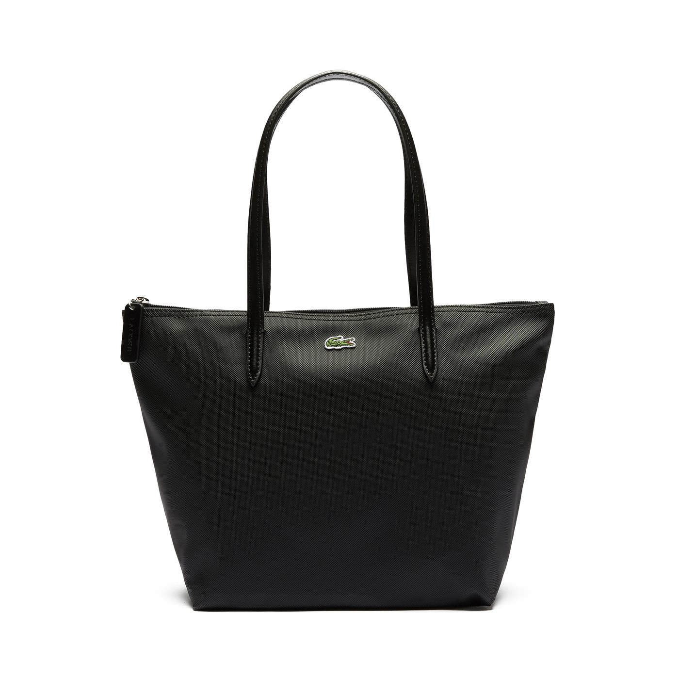 Lacoste L.12.12 Concept Small Zipped Tote Black  - NF2037PO-000