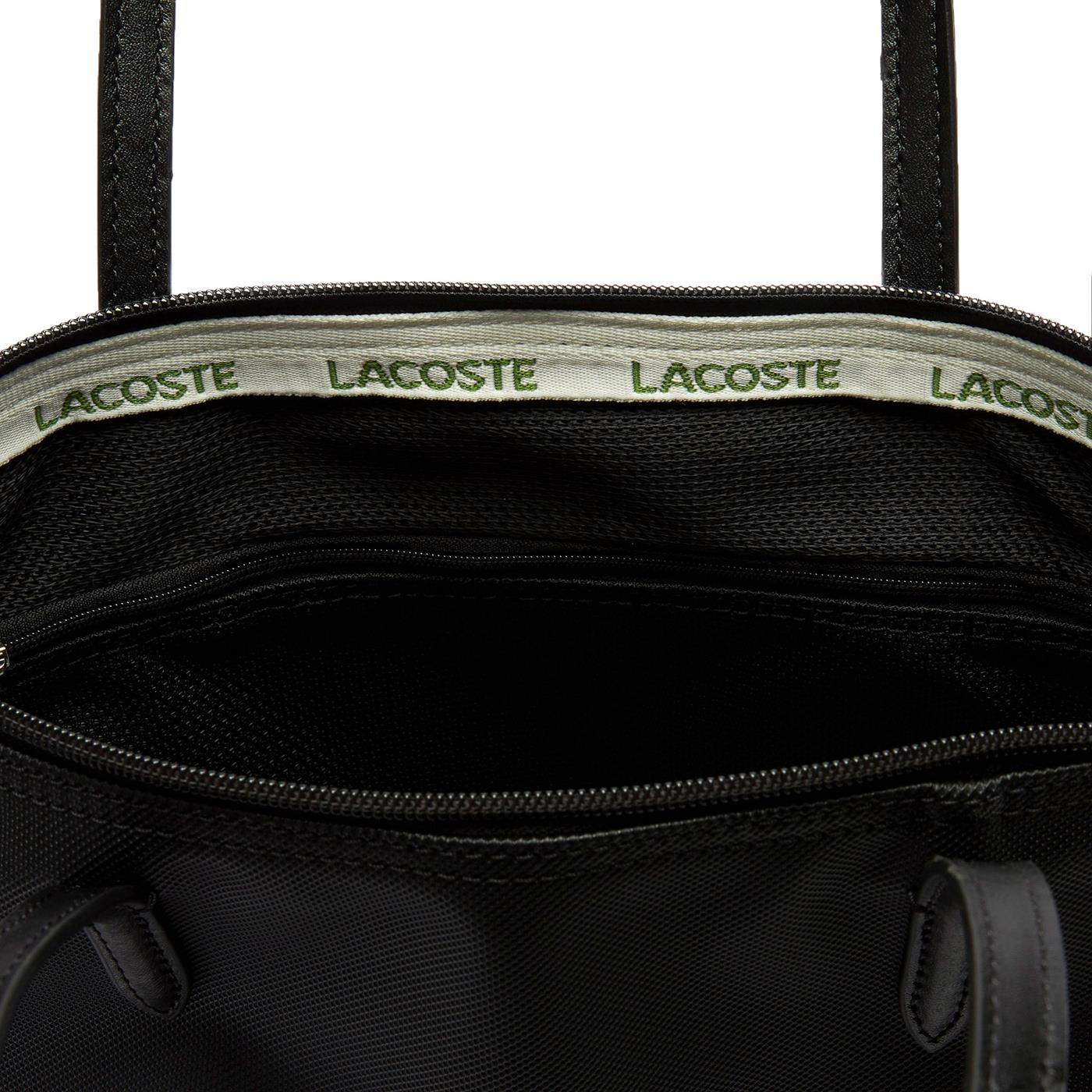 Lacoste L.12.12 Concept Small Zipped Tote Black  - NF2037PO-000