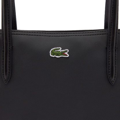 Lacoste L.12.12 Concept Small Zipped Tote Black  - NF2037PO-000