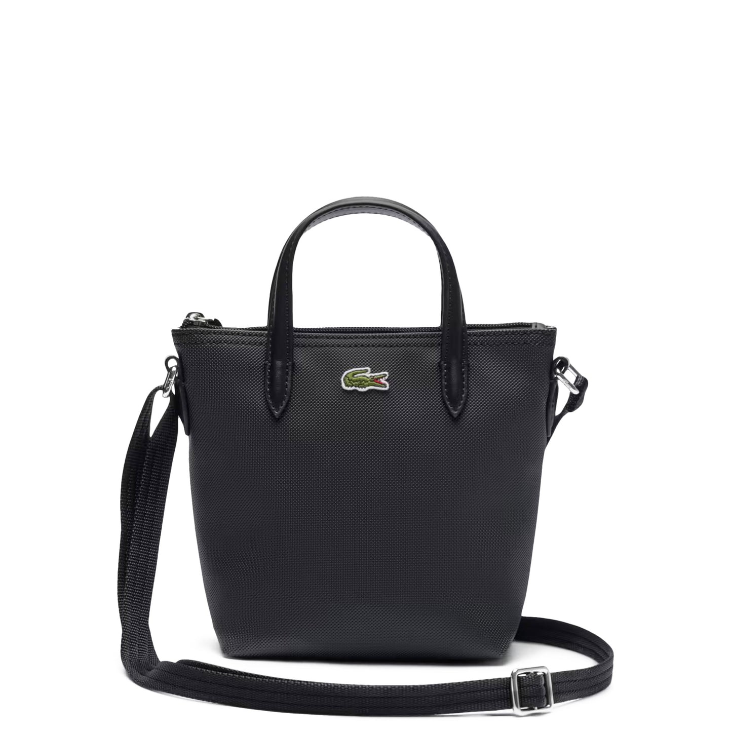 Lacoste Mini Zip L.12.12 Concept Petit Piqué Coated Canvas  - NF2609PK-000