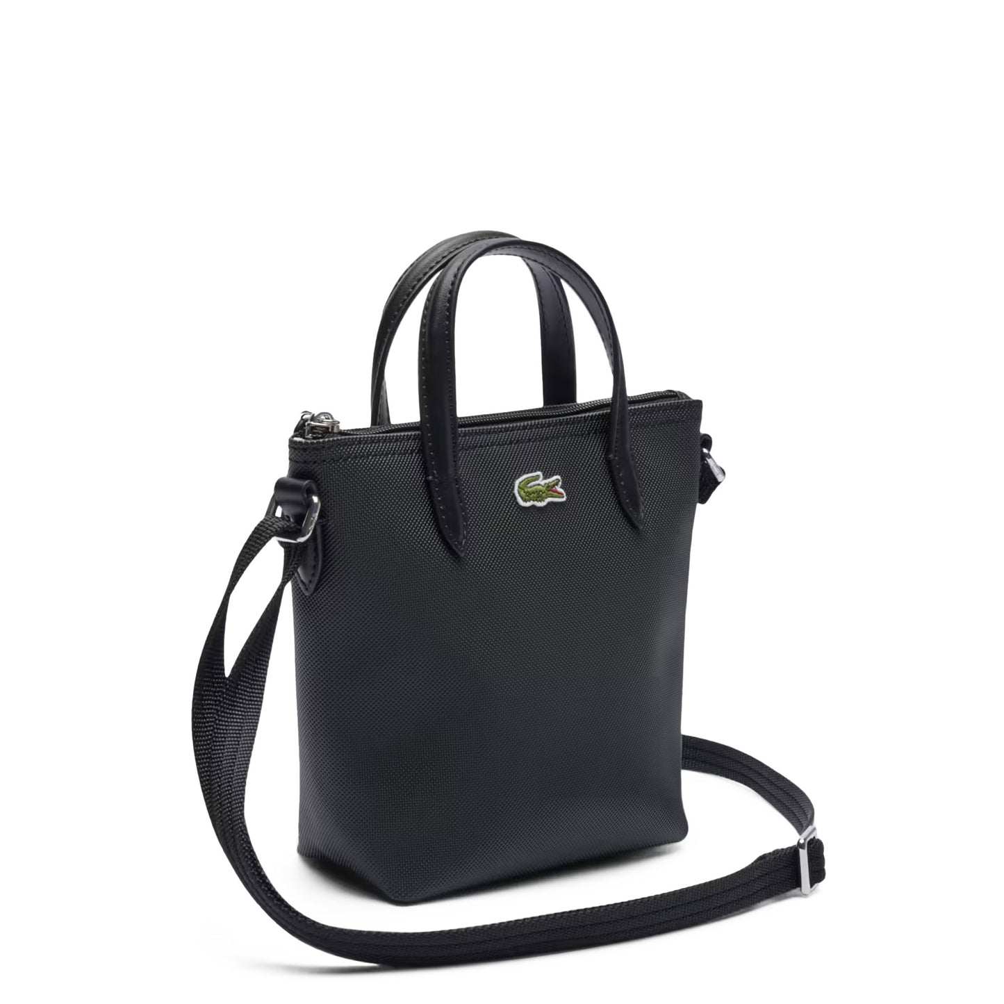 Lacoste Mini Zip L.12.12 Concept Petit Piqué Coated Canvas  - NF2609PK-000
