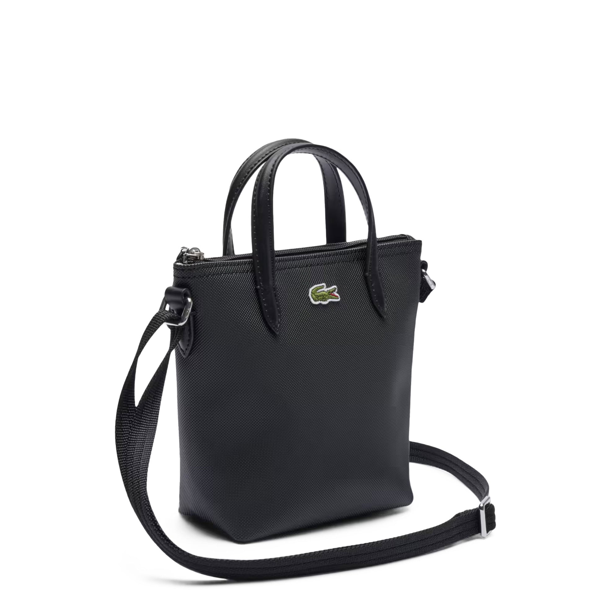 Lacoste Mini Zip L.12.12 Concept Petit Piqué Coated Canvas  - NF2609PK-000