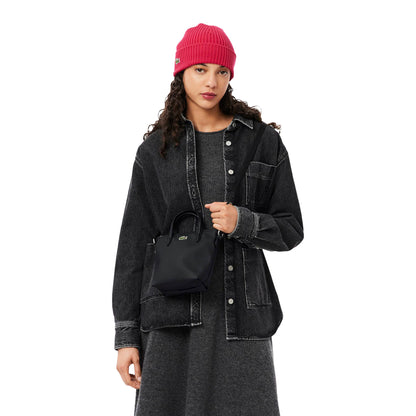 Lacoste Mini Zip L.12.12 Concept Petit Piqué Coated Canvas  - NF2609PK-000