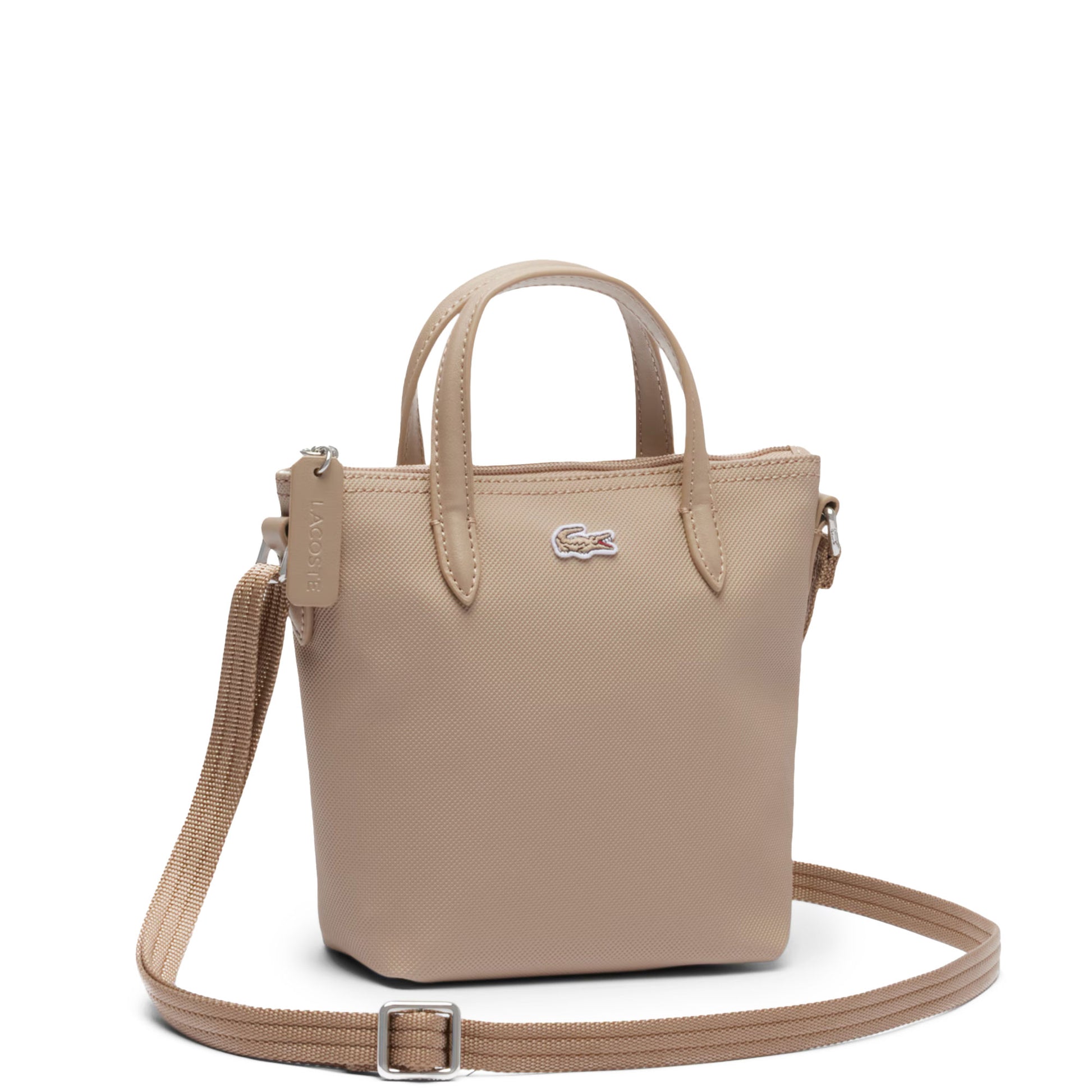 Lacoste Mini Zip L.12.12 Concept Petit Piqué Coated Canvas  - NF2609PK-Q47