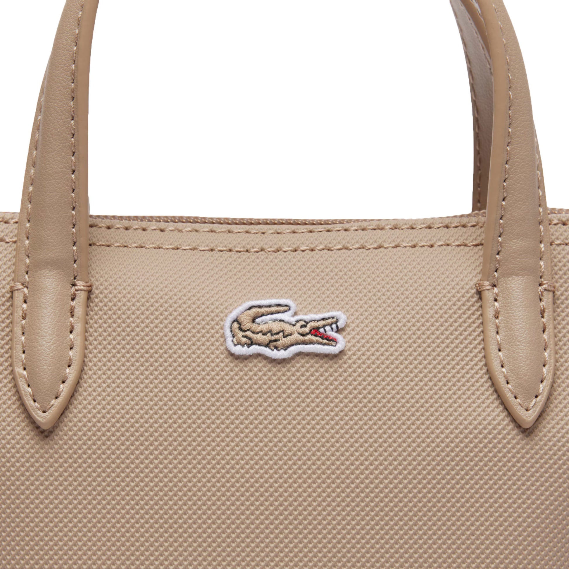 Lacoste Mini Zip L.12.12 Concept Petit Piqué Coated Canvas  - NF2609PK-Q47