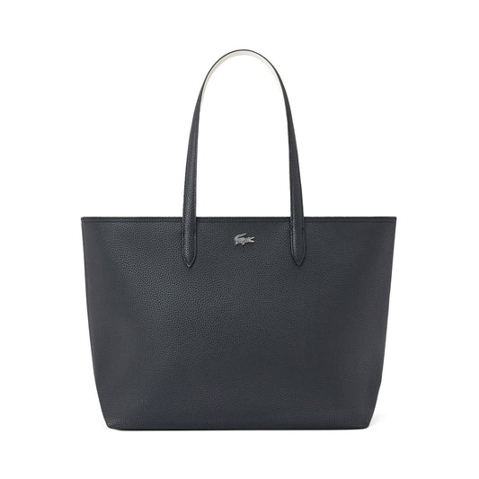 Lacoste Anna Zipped Shopping Bag Black/Flour  - NF4823AA-M66