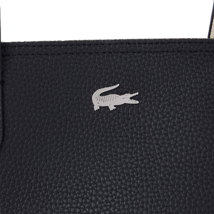 Lacoste Anna Zipped Shopping Bag Black/Flour  - NF4823AA-M66