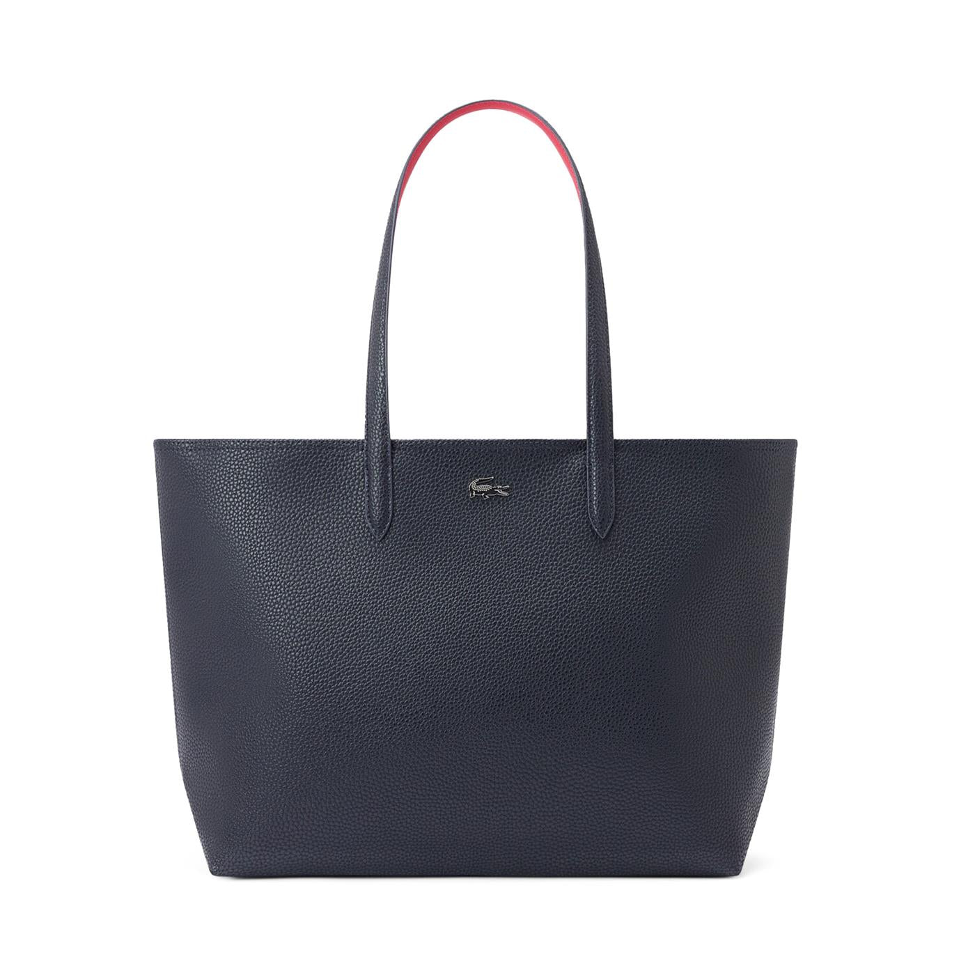 Lacoste Anna Zipped Shopping Bag Abyss/Petunia  - NF4823AA-Q19