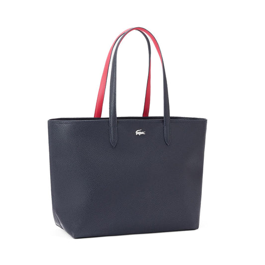 Lacoste Anna Zipped Shopping Bag Abyss/Petunia  - NF4823AA-Q19