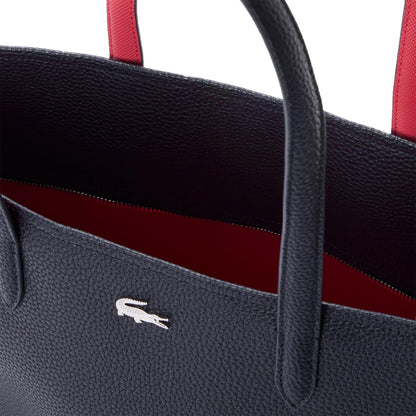 Lacoste Anna Zipped Shopping Bag Abyss/Petunia  - NF4823AA-Q19
