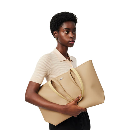 Lacoste Anna Zipped Shopping Bag Viennois/Soja  - NF4823AA-T36