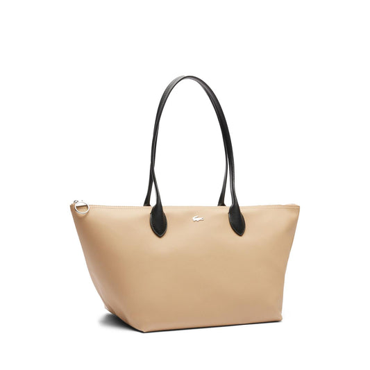 Lacoste Athena Shopping Bag Eco Sand/Noir  - NF4826ZP-Q31