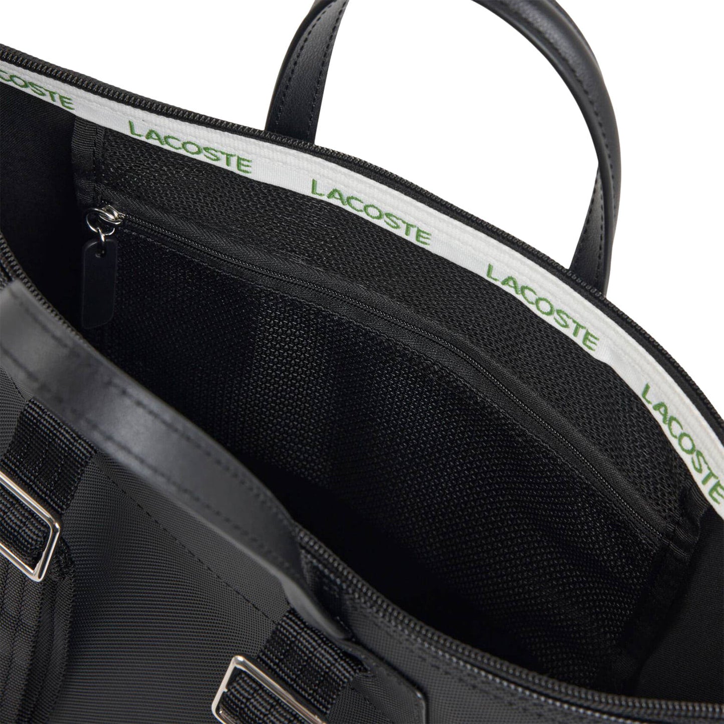 Lacoste Medium L.12.12 Concept Backpack Black  - NF5502PK-000