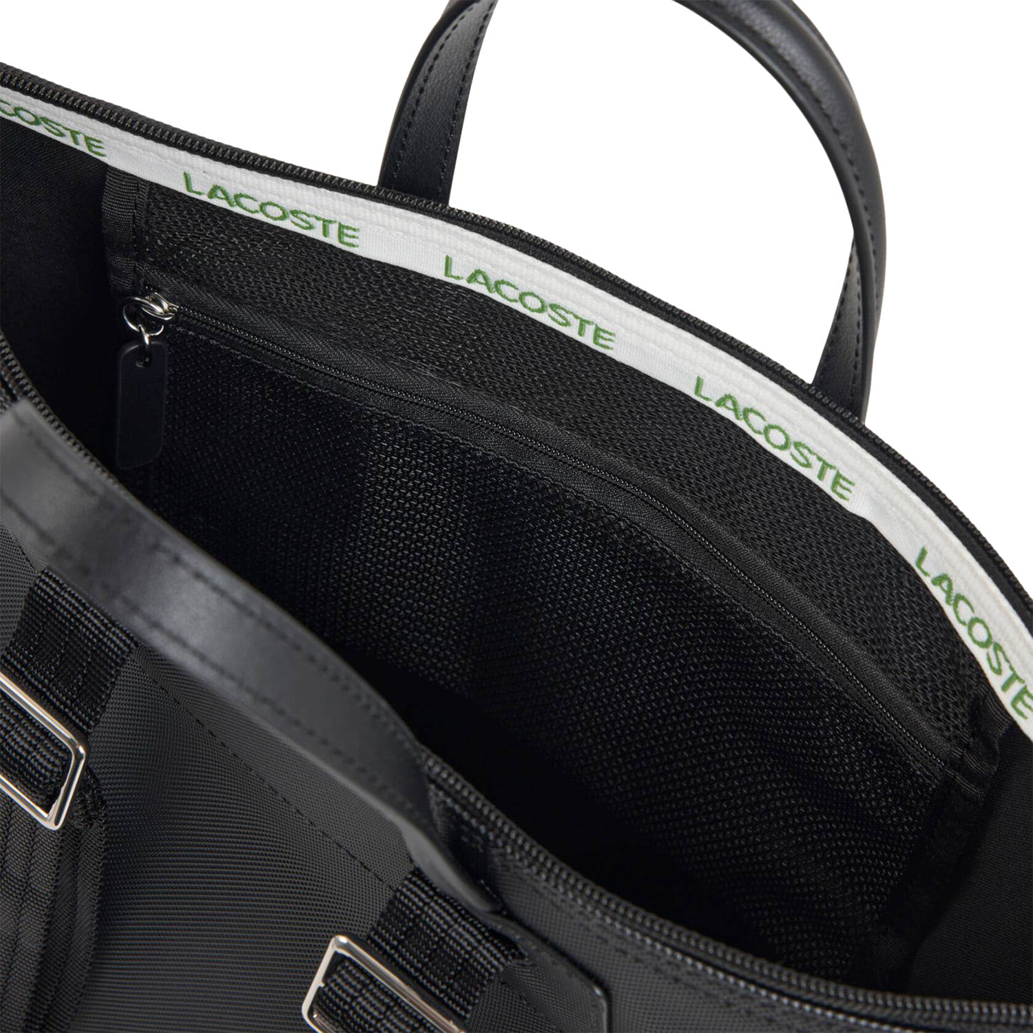 Lacoste Medium L.12.12 Concept Backpack Black  - NF5502PK-000