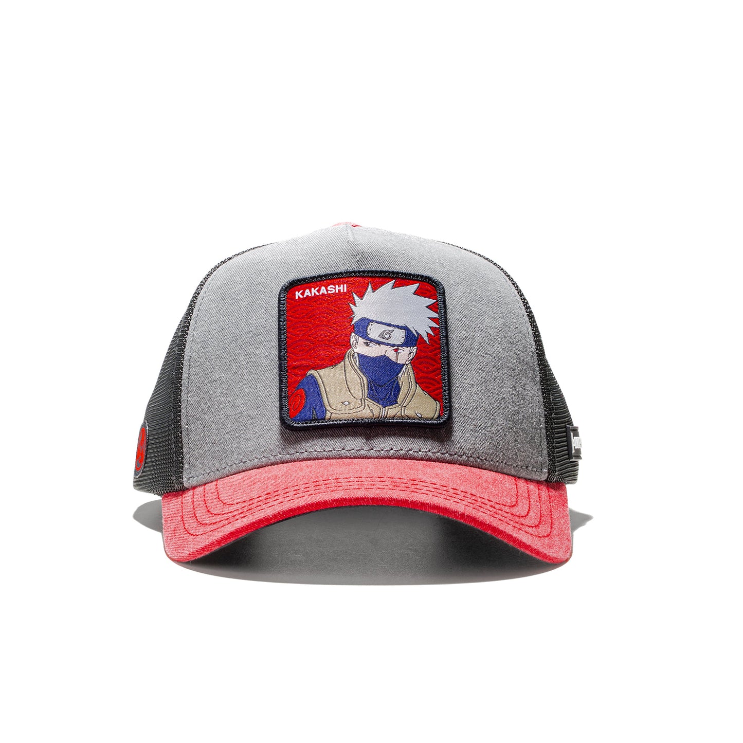Capslab Naruto Shippuden Kakashi Cap Grey/Red  - NS5-PCT-KAK