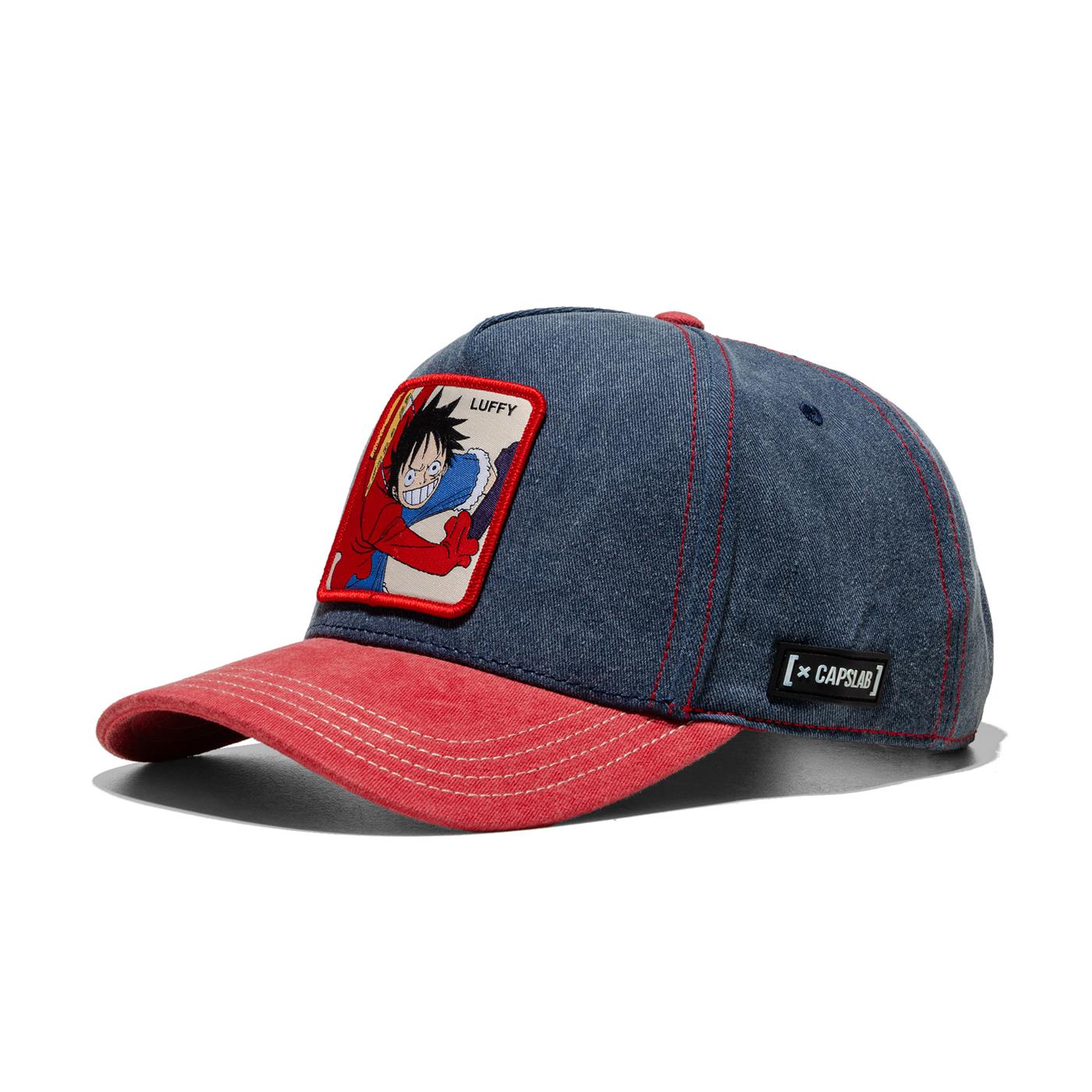 Capslab One Piece Luffy Cap Navy/Red  - OP4_HAK