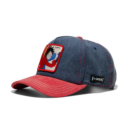 Capslab One Piece Luffy Cap Navy/Red  - OP4_HAK