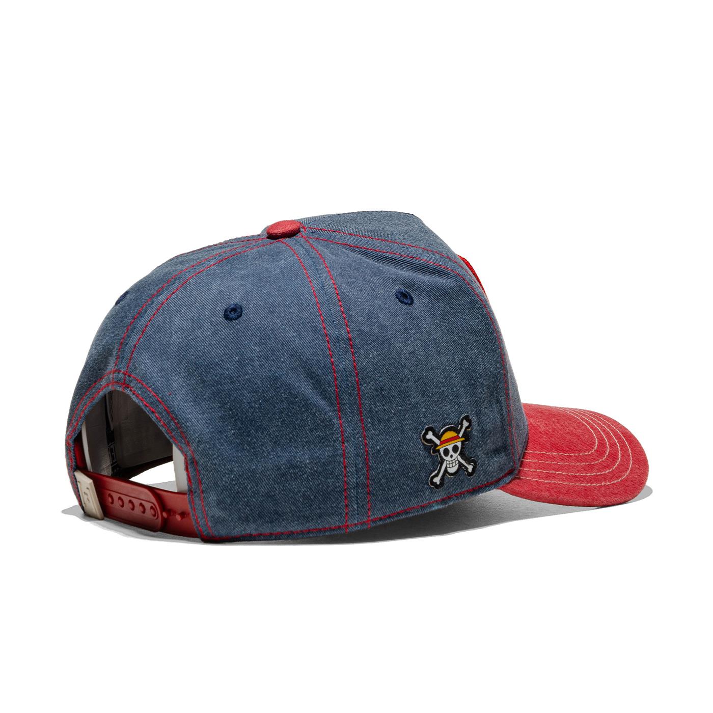 Capslab One Piece Luffy Cap Navy/Red  - OP4_HAK