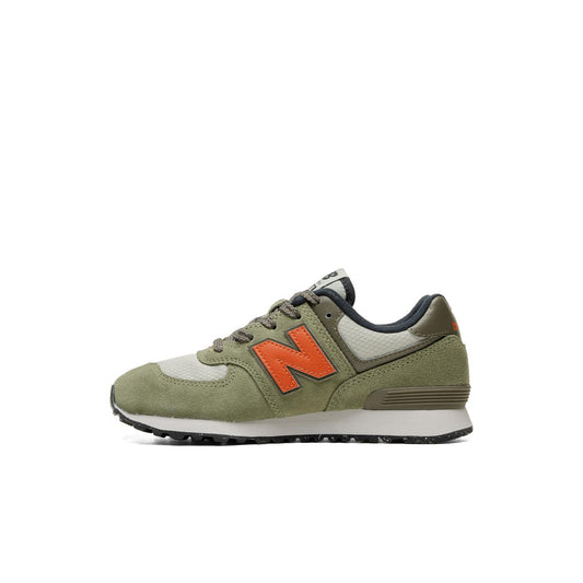 New Balance 574 Dark Olivine/Infield Clay  - PC574SOF