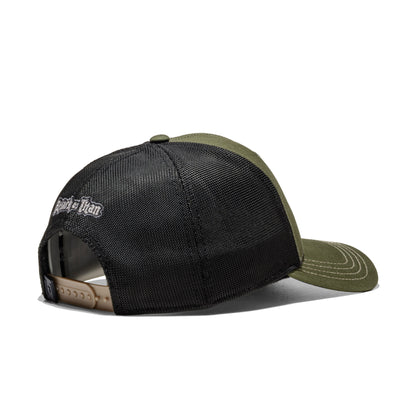 Capslab Attack on Titan Scouts Trucker Cap Army Green/Black  - PCS-SCO