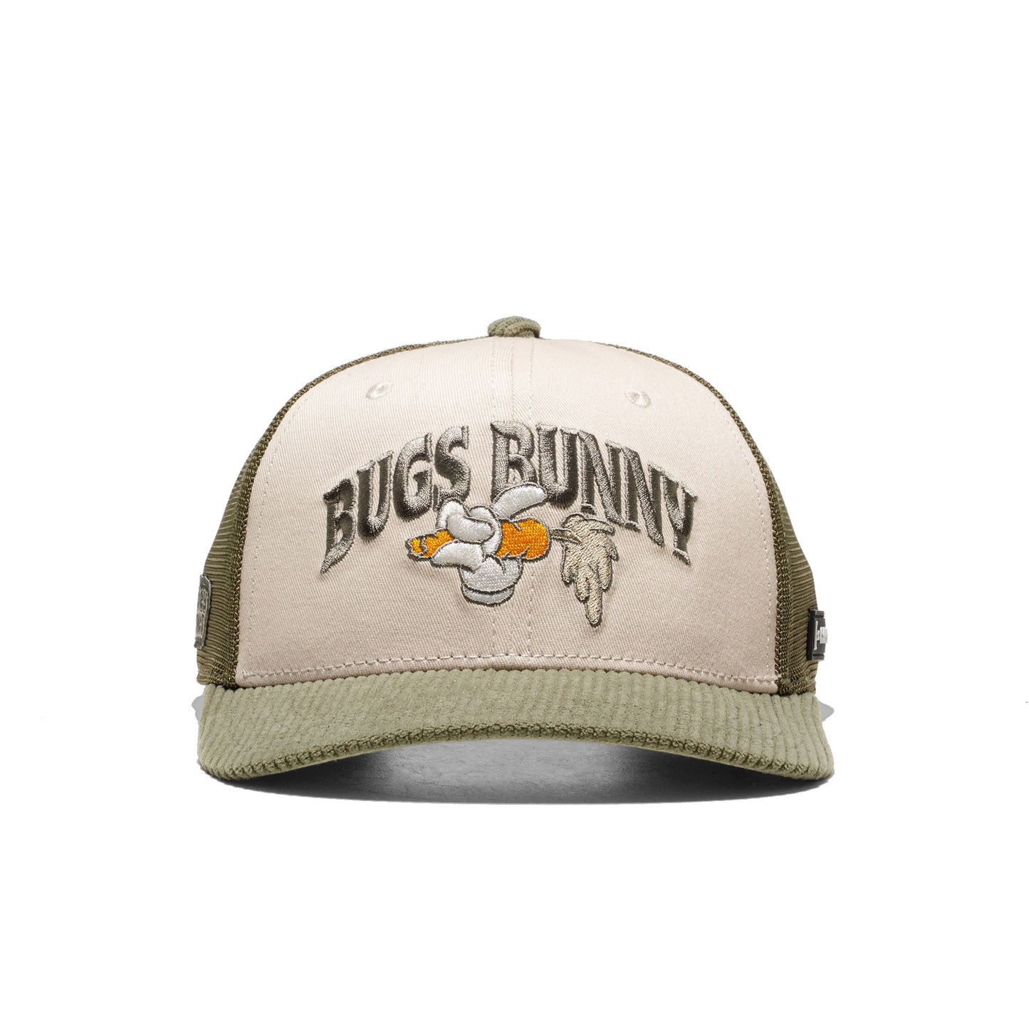 Capslab Looney Tunes Bugs Bunny Trucker Army Green/Beige  - PCSHAN