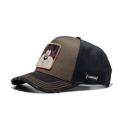 Capslab Looney Tunes Tazz Trucker Black/Brown  - PCSTA2