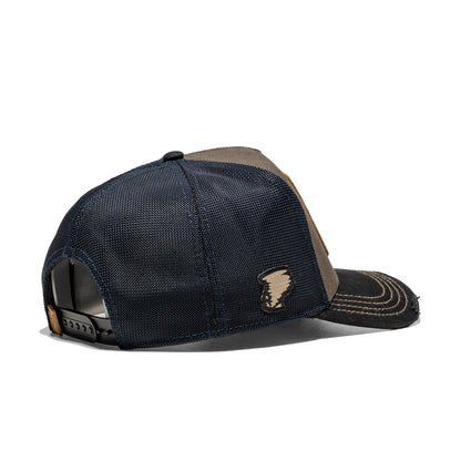 Capslab Looney Tunes Taz Trucker Cap Brown/Black  - PCT-TA2