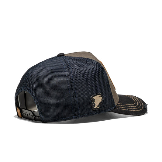 Capslab Looney Tunes Taz Trucker Cap Brown/Black  - PCT-TA2
