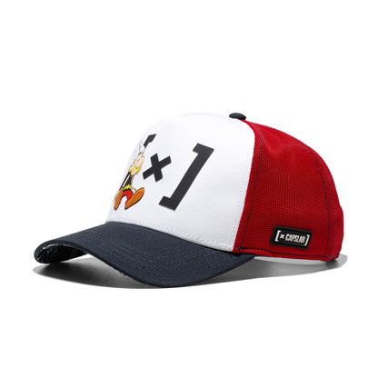 Capslab Asterix Trucker Black/White/Red  - PCTAST