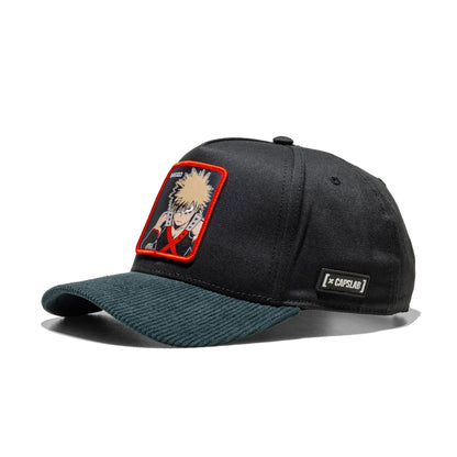 Capslab My Hero Academy Bakugo Trucker Black  - PCTBAK