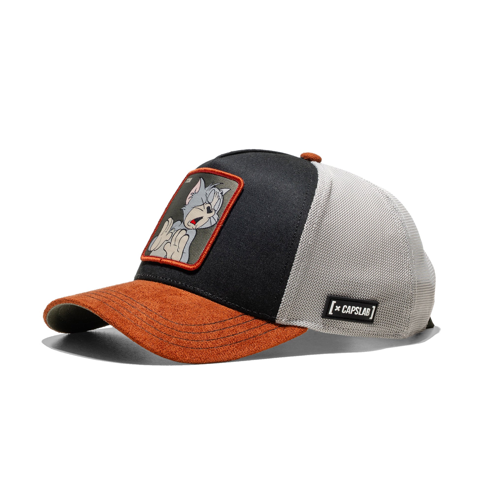 Capslab Tom & Jerry Trucker Brown/Black/Grey  - PCTTOM2