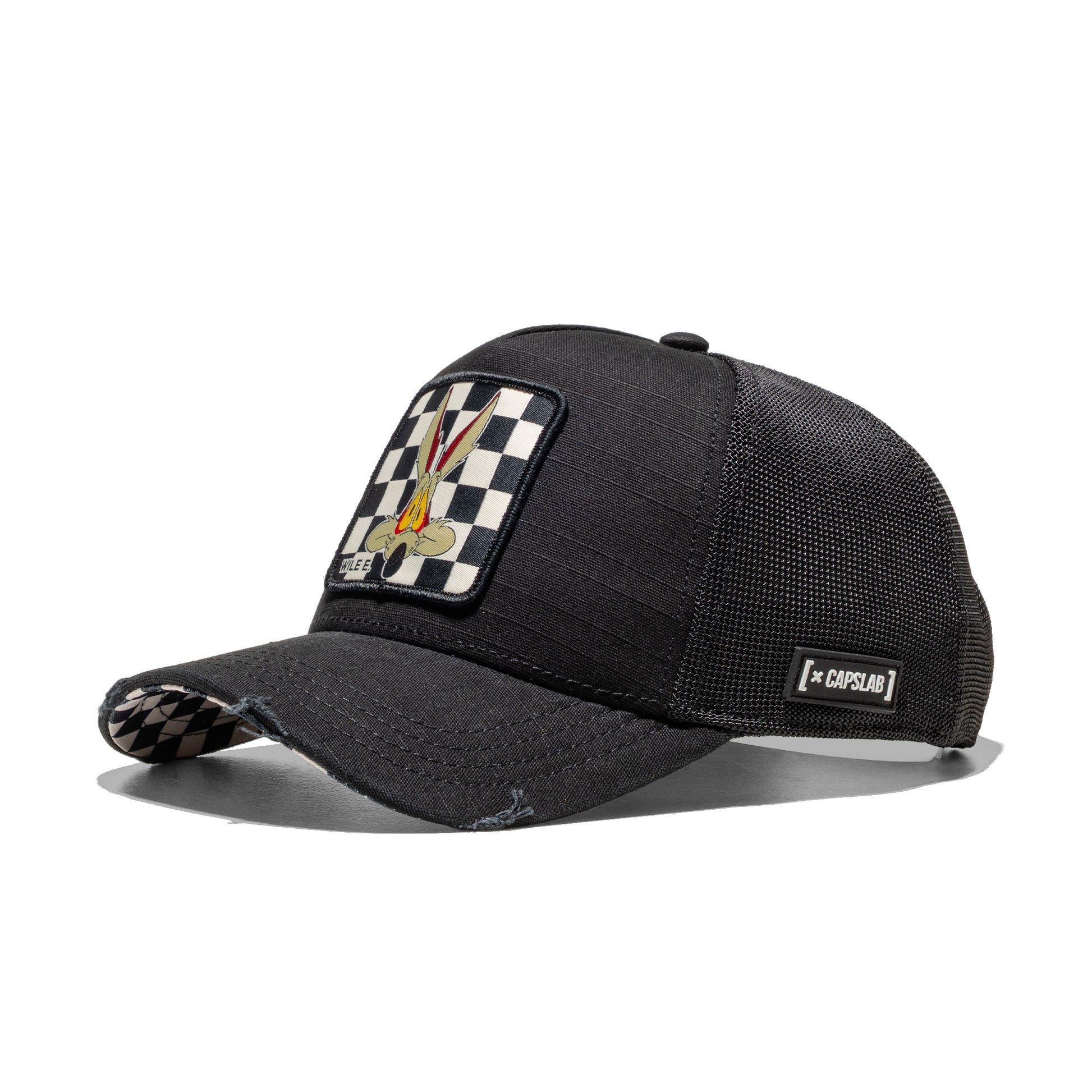Capslab Looney Tunes Wild Coyote Trucker Black  - PCTWIL