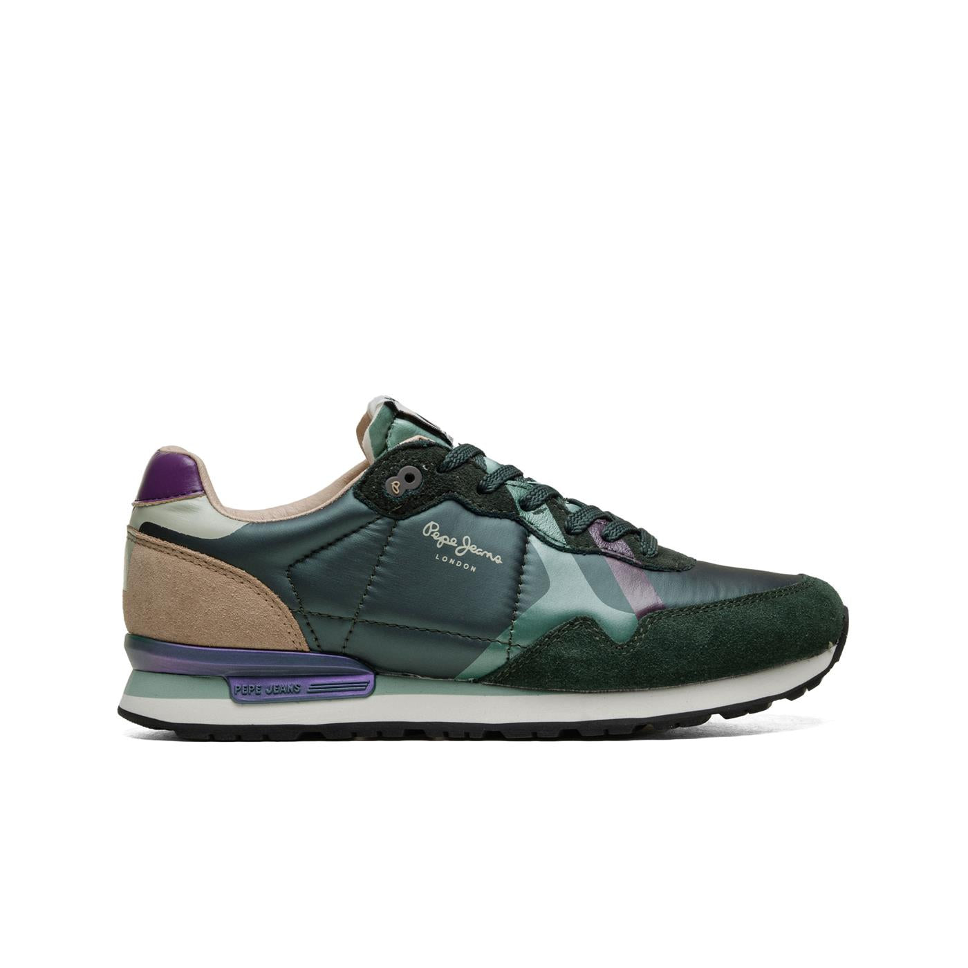 Pepe Jeans Brit Prints W Forest Green  - PLS40021-682