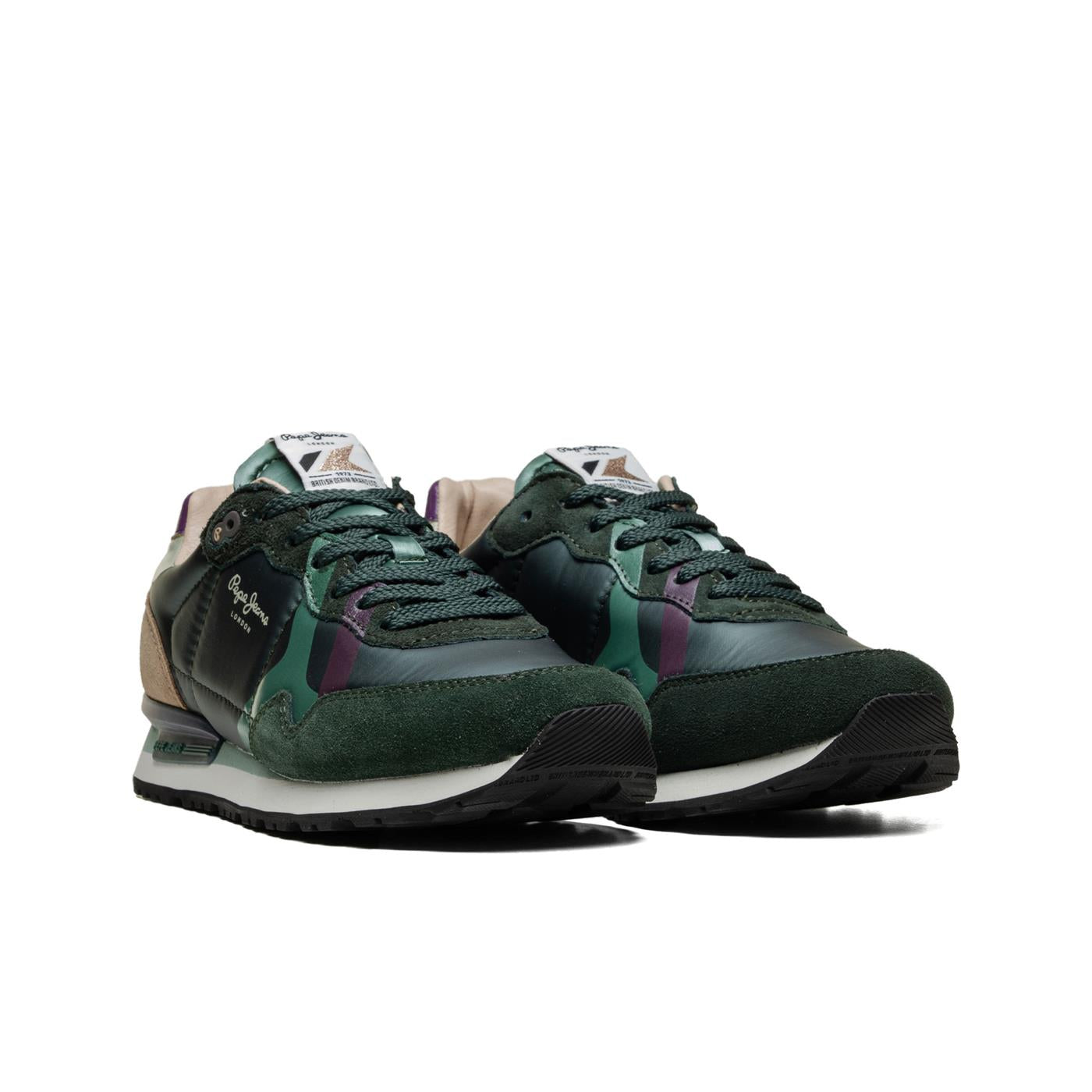 Pepe Jeans Brit Prints W Forest Green  - PLS40021-682