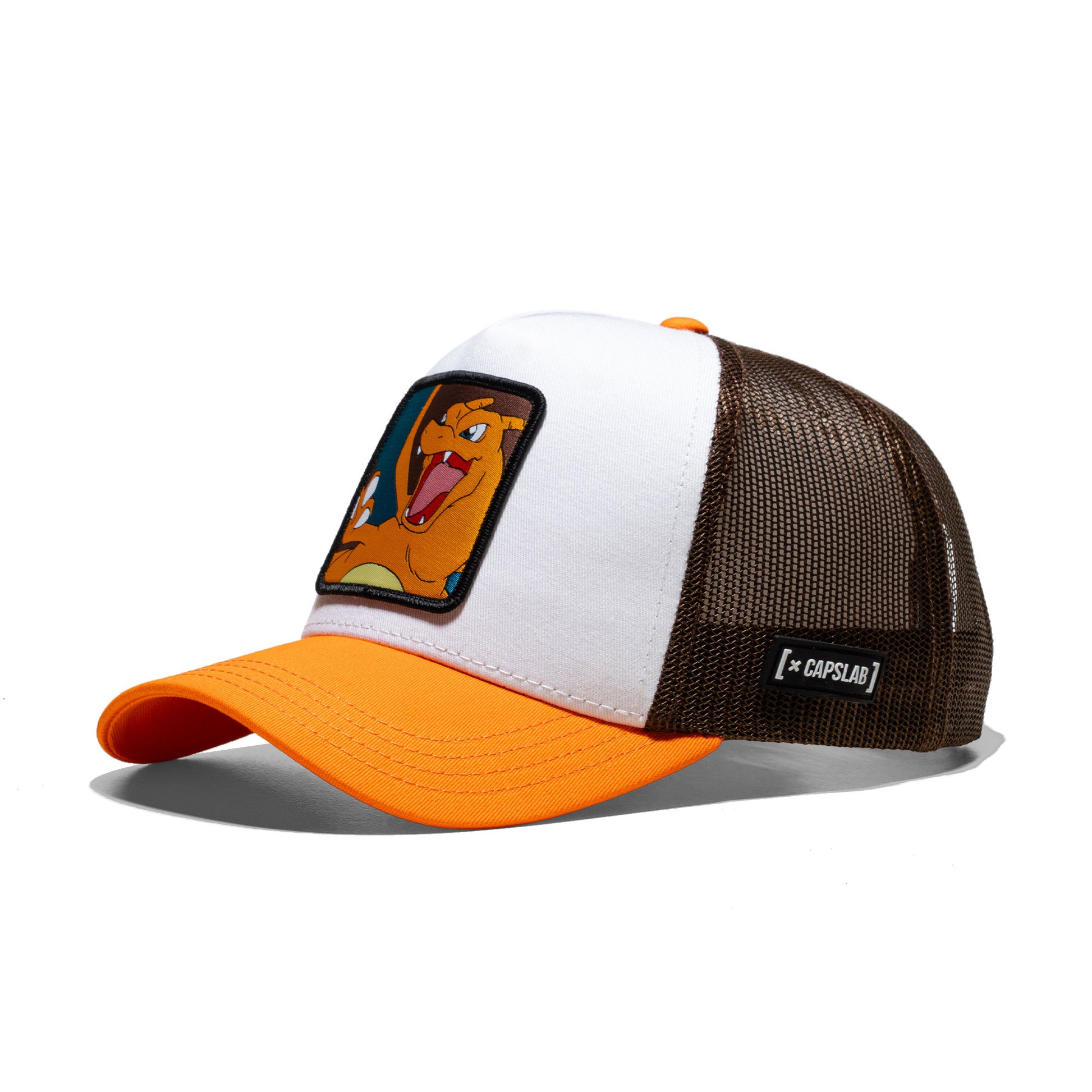 Capslab Pokémon Charizard Trucker Cap White/Orange/Black  - PMK6-CHA