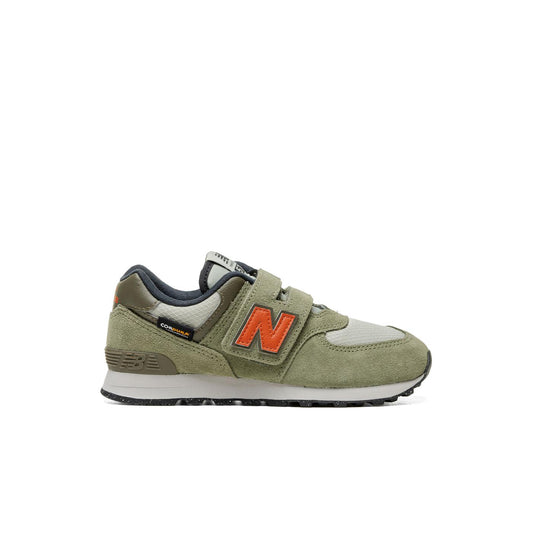 New Balance 574 Dark Olivine/Infield Clay  - PV574SOF