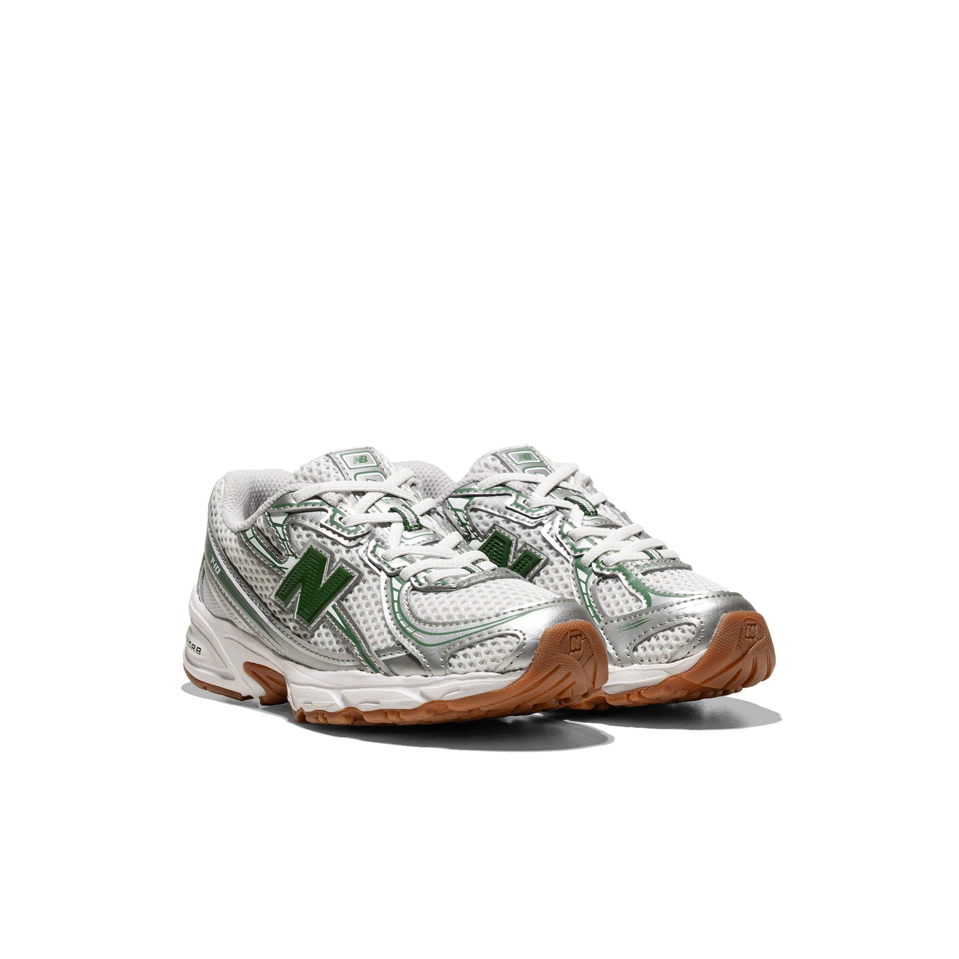 New Balance 740 Silver Metallic/Dark Alpine Green  - PZ740SF