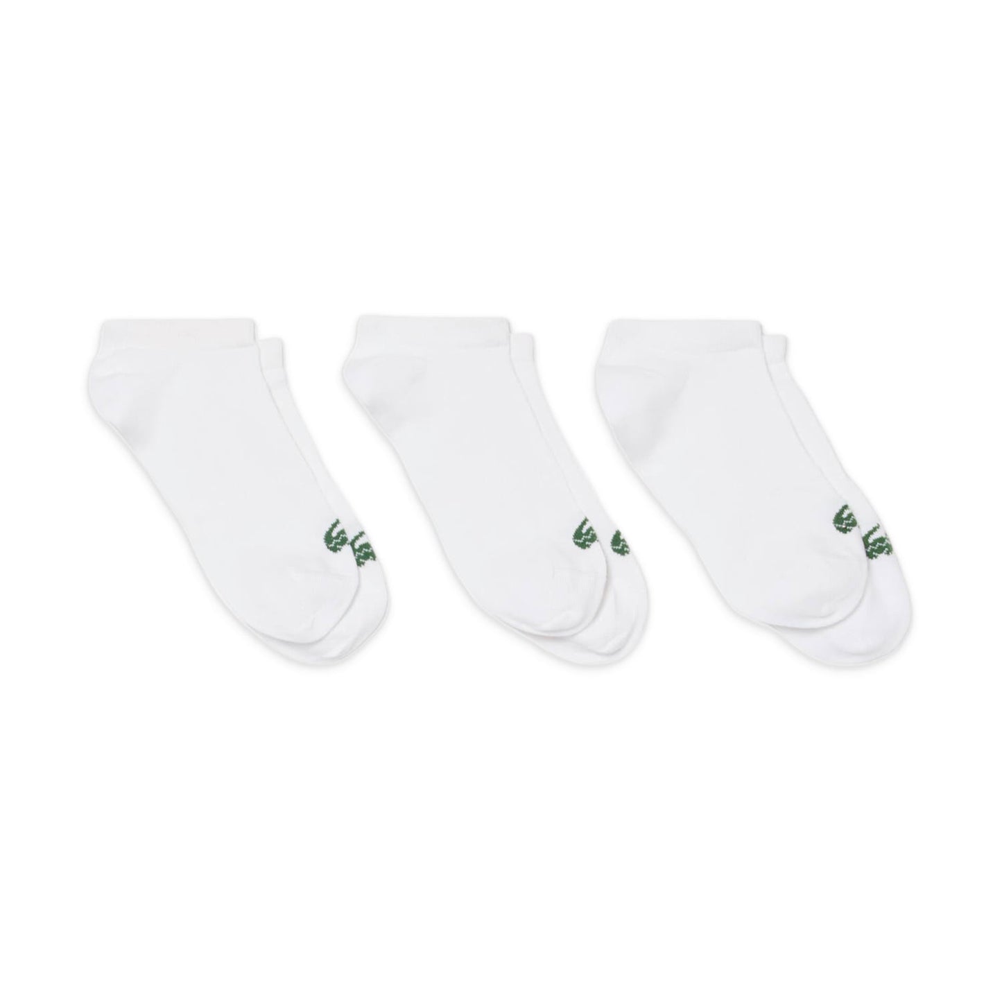 Lacoste 3-Pack Low Socks White  - RA9101-001