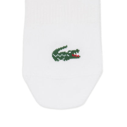 Lacoste 3-Pack Low Socks White  - RA9101-001