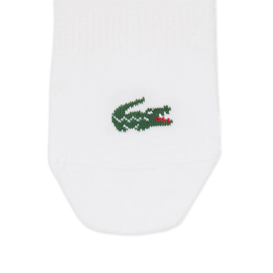 Lacoste 3-Pack Low Socks White  - RA9101-001