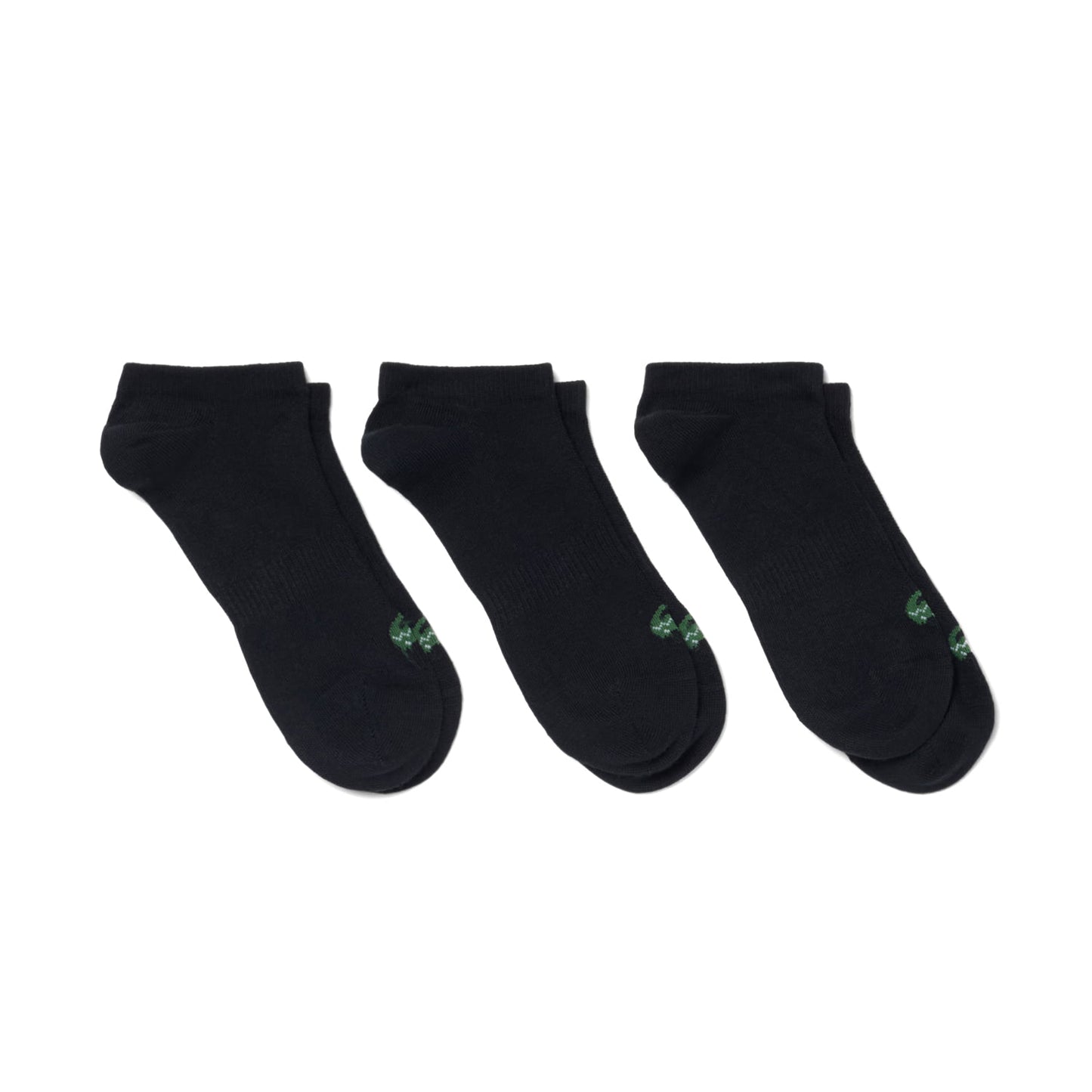 Lacoste 3-Pack Low Socks Black  - RA9101-031