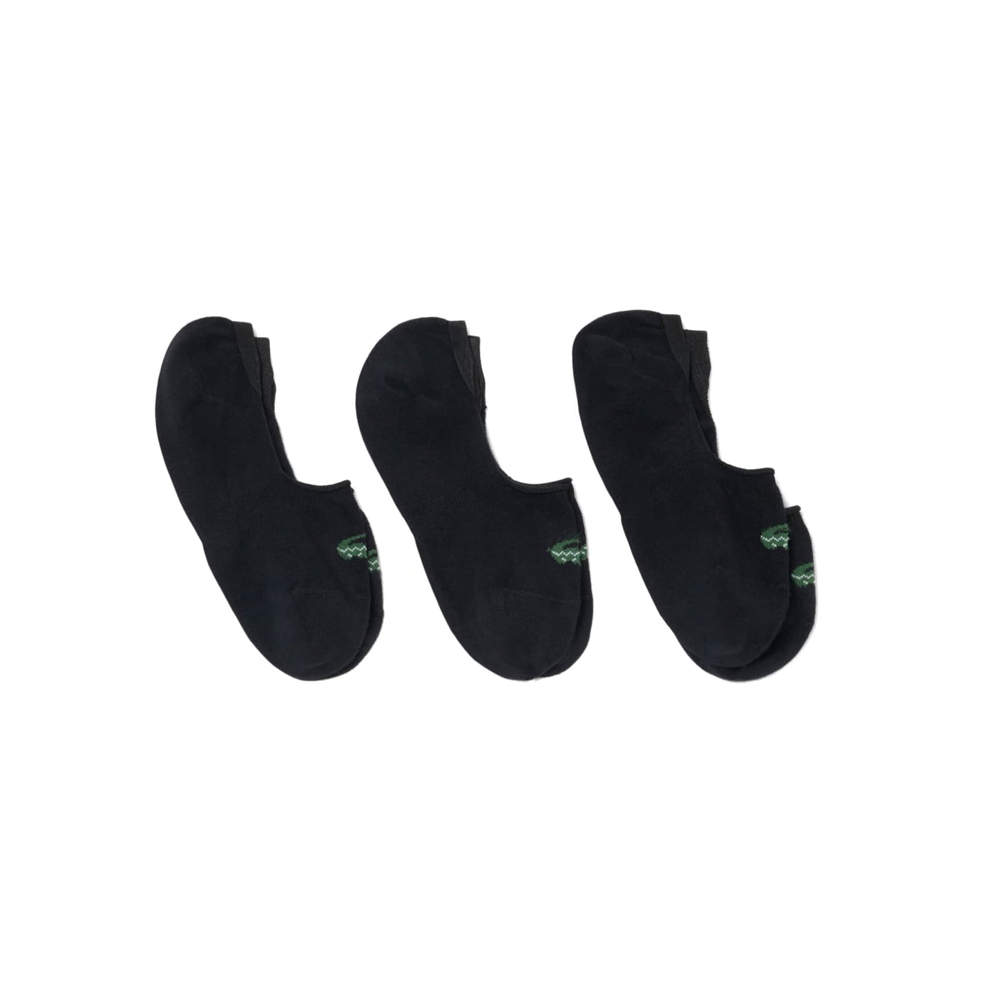 Lacoste 3-Pack No Show Socks Black  - RA9190-031