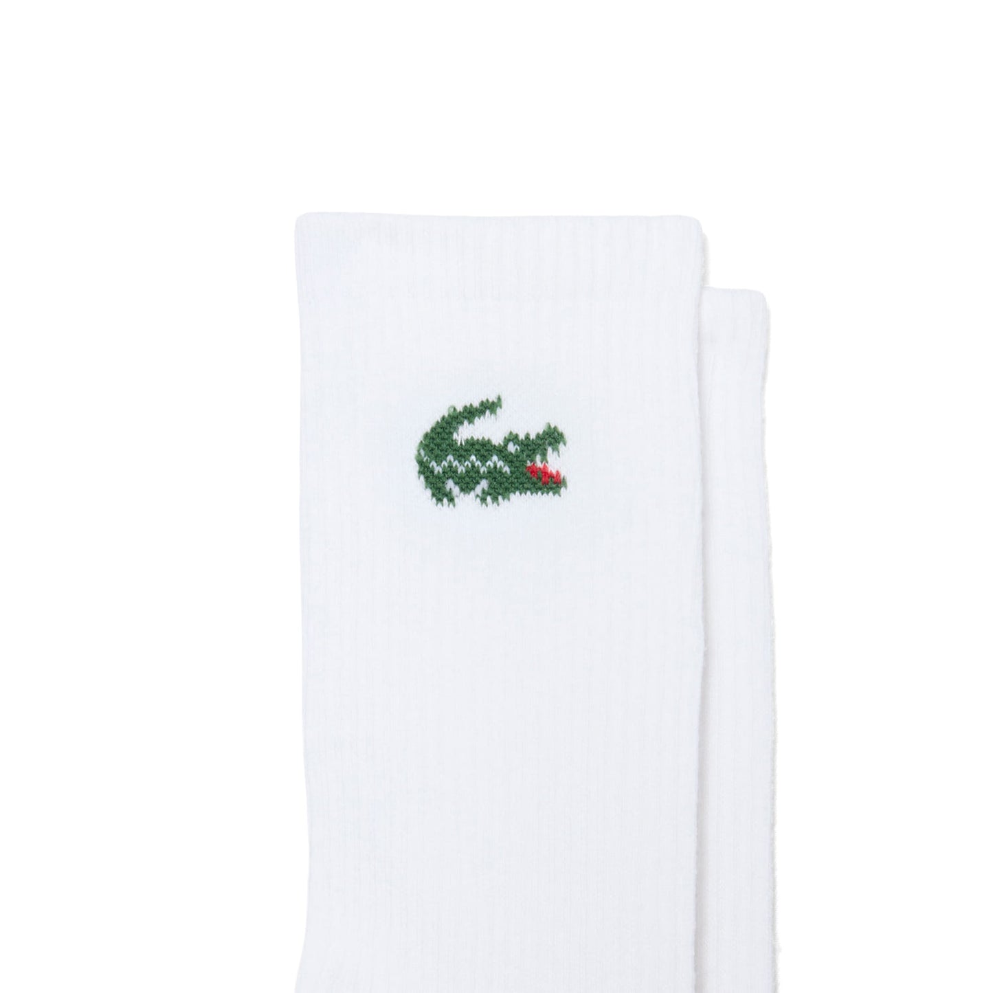 Lacoste 3 Pack Long Sport Crew Socks White  - RA9246-001