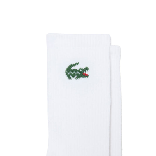 Lacoste 3 Pack Long Sport Crew Socks White  - RA9246-001